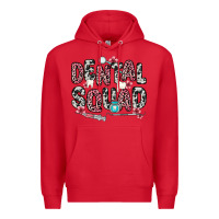 Red dental squad Premium Hoodie - Zillion Design Studio