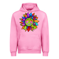 Fuchsia Pink pride sunflower Urban Hoodie - texasbilliewilder