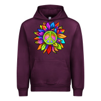 Mauve Wine pride sunflower Urban Hoodie - texasbilliewilder