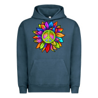 Pigment Midnight Navy pride sunflower Urban Hoodie - texasbilliewilder