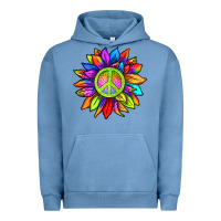 Pigment Pebble Blue pride sunflower Urban Hoodie - texasbilliewilder