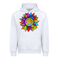 White pride sunflower Urban Hoodie - texasbilliewilder