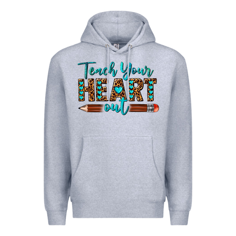 Teach Your Heart Out Premium Hoodie by texasbilliewilder | Teevron