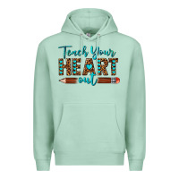 Seafoam teach your heart out Premium Hoodie - texasbilliewilder