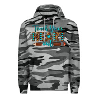Slate Camo teach your heart out Premium Hoodie - texasbilliewilder