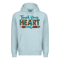 Blue Mist teach your heart out Premium Hoodie - texasbilliewilder