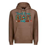 Chestnut teach your heart out Premium Hoodie - texasbilliewilder
