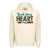Sandshell teach your heart out Premium Hoodie - texasbilliewilder