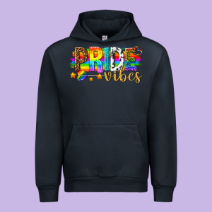 Pride Vibes Urban Hoodie Designed By Texasbilliewilder