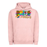 Pigment Salmon pride vibes Urban Hoodie - texasbilliewilder