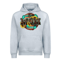 Heather Grey western mom Urban Hoodie - Zillion Design Studio