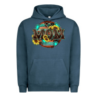 Pigment Midnight Navy western mom Urban Hoodie - Zillion Design Studio