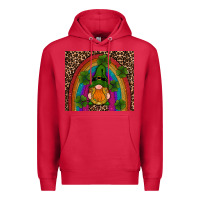 Cardinal st patricks day gnomes shamrock rainwow Premium Hoodie - RanaPortraitStore