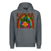 Rock st patricks day gnomes shamrock rainwow Premium Hoodie - RanaPortraitStore