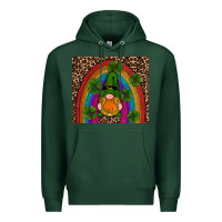 Sports Green st patricks day gnomes shamrock rainwow Premium Hoodie - RanaPortraitStore
