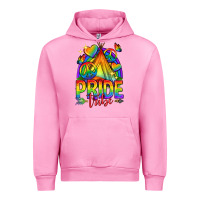 Fuchsia Pink pride tribe lgbtq Urban Hoodie - texasbilliewilder