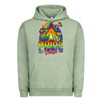 Pigment Oil Green pride tribe lgbtq Urban Hoodie - texasbilliewilder