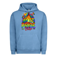 Pigment Pebble Blue pride tribe lgbtq Urban Hoodie - texasbilliewilder