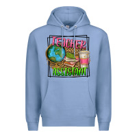 Colony Blue teacher assistant Premium Hoodie - texasbilliewilder