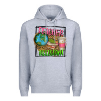 Heather Grey teacher assistant Premium Hoodie - texasbilliewilder
