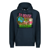 Navy teacher assistant Premium Hoodie - texasbilliewilder