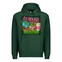 Sports Green teacher assistant Premium Hoodie - texasbilliewilder