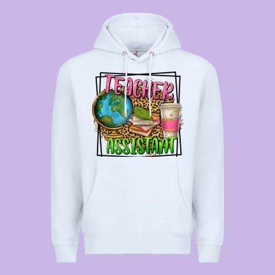 Teacher Assistant Premium Hoodie Designed By Texasbilliewilder