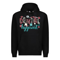 Black dental hygienist Premium Hoodie - Zillion Design Studio