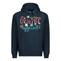 Navy dental hygienist Premium Hoodie - Zillion Design Studio