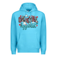 Ocean Blue dental hygienist Premium Hoodie - Zillion Design Studio