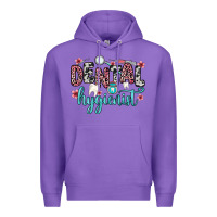 Purple dental hygienist Premium Hoodie - Zillion Design Studio