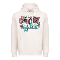 Pale Pink dental hygienist Premium Hoodie - Zillion Design Studio