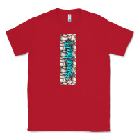 Red softball and baseball pen wraps Classic Tee - BundleAndBundleShop