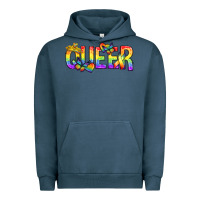 Pigment Midnight Navy queer pride lgbtq Urban Hoodie - texasbilliewilder