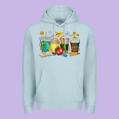 Teacher Coffee Cups Tbw Premium Hoodie Designed By Texasbilliewilder