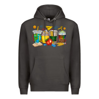Smoke teacher coffee cups tbw Premium Hoodie - texasbilliewilder