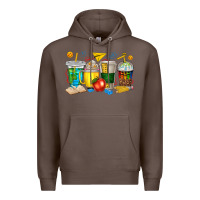 Coffee teacher coffee cups tbw Premium Hoodie - texasbilliewilder