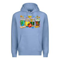 Colony Blue teacher coffee cups tbw Premium Hoodie - texasbilliewilder