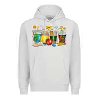 Dove Grey teacher coffee cups tbw Premium Hoodie - texasbilliewilder