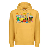 Mustard teacher coffee cups tbw Premium Hoodie - texasbilliewilder