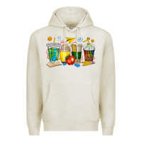 Oatmeal Heather teacher coffee cups tbw Premium Hoodie - texasbilliewilder