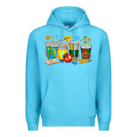 Ocean Blue teacher coffee cups tbw Premium Hoodie - texasbilliewilder