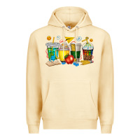 Pina Colada teacher coffee cups tbw Premium Hoodie - texasbilliewilder