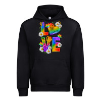 Black pride love Urban Hoodie - texasbilliewilder