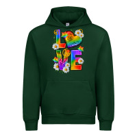 Foreset Green pride love Urban Hoodie - texasbilliewilder