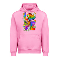 Fuchsia Pink pride love Urban Hoodie - texasbilliewilder