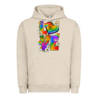 Pigment French Oak pride love Urban Hoodie - texasbilliewilder