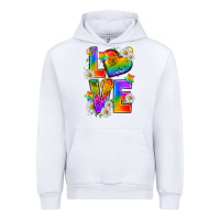 White pride love Urban Hoodie - texasbilliewilder