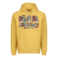 Antique Gold dental assistant Premium Hoodie - Zillion Design Studio