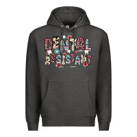 Charcoal Heather dental assistant Premium Hoodie - Zillion Design Studio